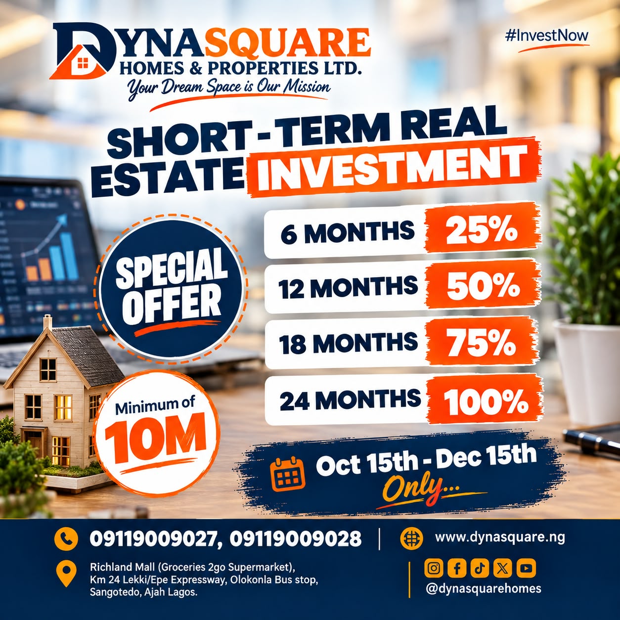 DYNASQUARE SPECIAL SHORT-TERM INVESTMENT PROMOTION,